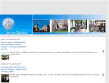 Tablet Screenshot of leerenmadrid.com